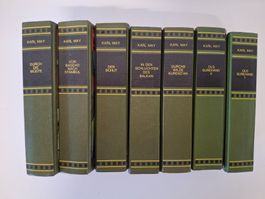 Karl May Bücher-Sammlung, 7 Bände