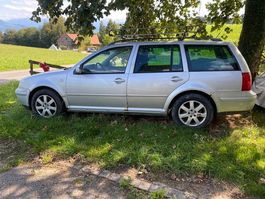 VW Golf Variant 1.6 Silber Kombi gebraucht Kat F 45 kmh