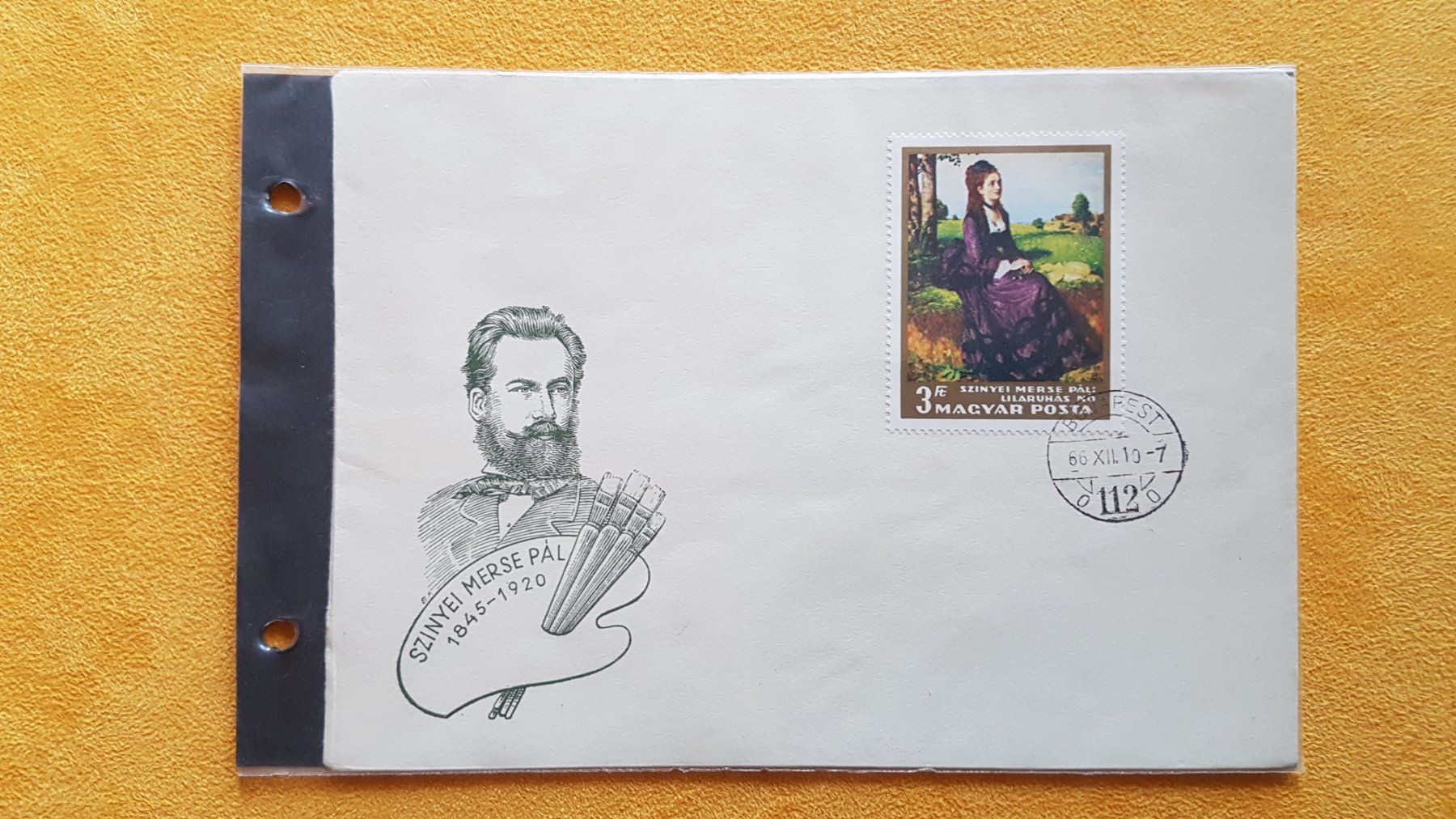 Tutti i francobolli: FDC - Szinyei Merse Pal / Maler  - Ungarn 1966 – Nuovo (secondo la descrizione) da Reinach BL venduto da Dexy62