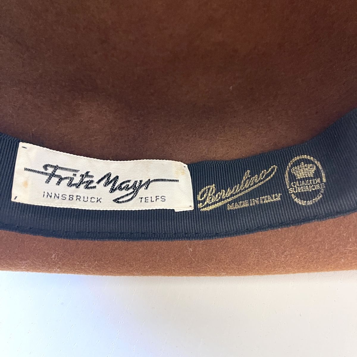 Borsalino Copricapi, berretti & cappellini: BORSALINO Wool Hat – Nuovo (secondo la descrizione) da Emmen venduto da Nightingale_2022 6