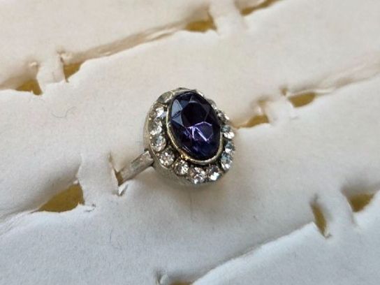 Ringe: Bague fantaisie pierre violette – Neu (gemäss Beschreibung) aus Territet von Cenh 1