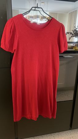 Kleid rot Strick und festlich Gr. 170