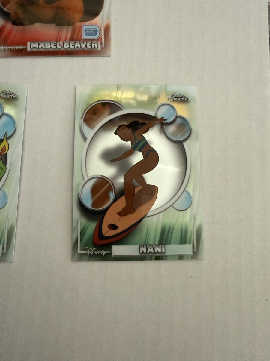 Topps Carte collezionabili: 3 cartes Topps chrome Disney  – Nuovo (secondo la descrizione) da La Chaux-de-Fonds venduto da Chacha99 3