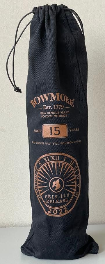 Bowmore Spirituosen: Bowmore 15 year old Fèis Ìle Edition 2022 – Neu und originalverpackt aus Deitingen von Gold-Delikatessen