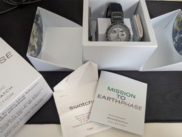 Swatch x Omega Moonswatch Mission to Earthphase