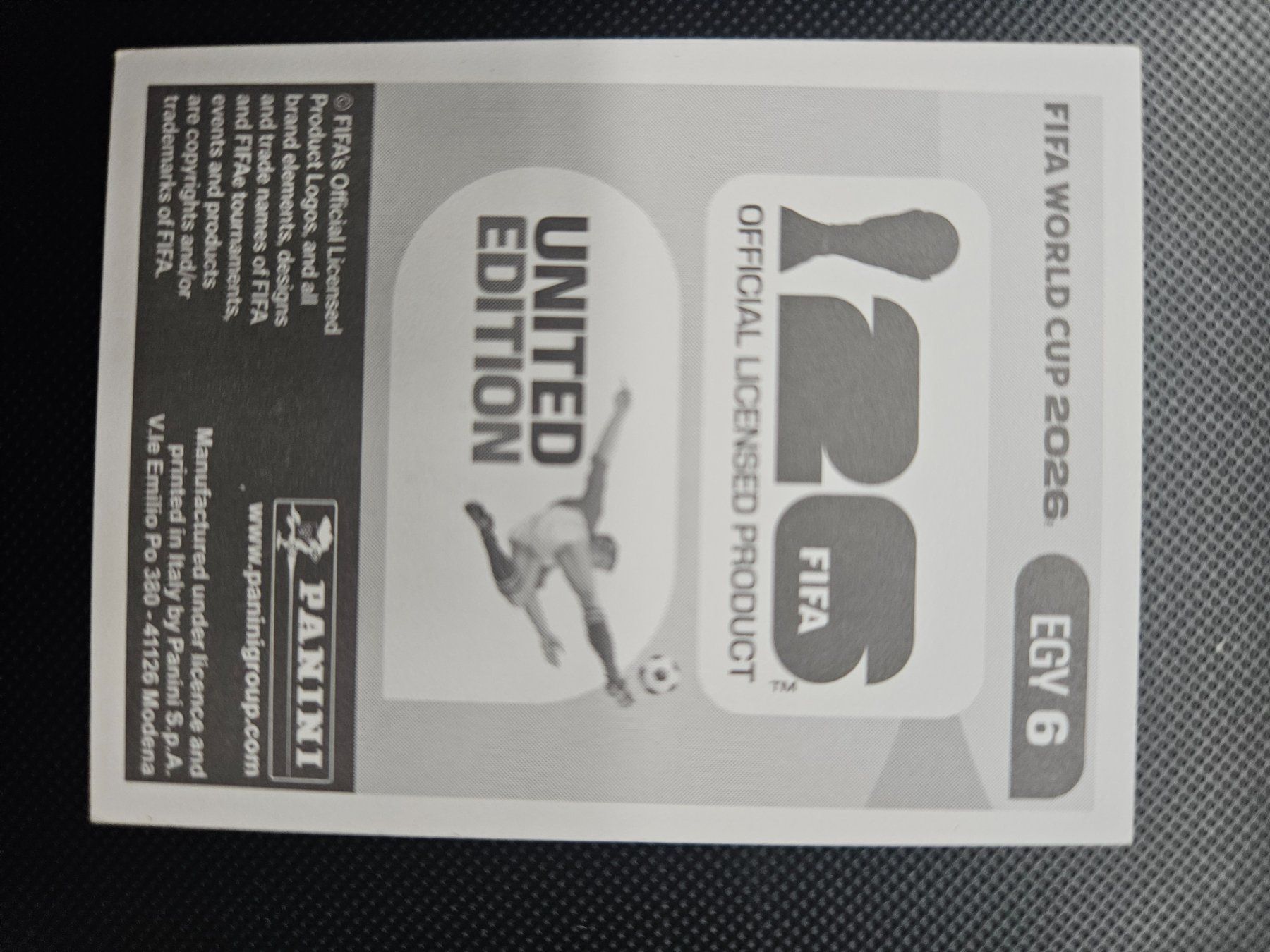 Panini Cartes à collectionner: EGY 6 – D'occasion à Würenlingen par Dinli 1
