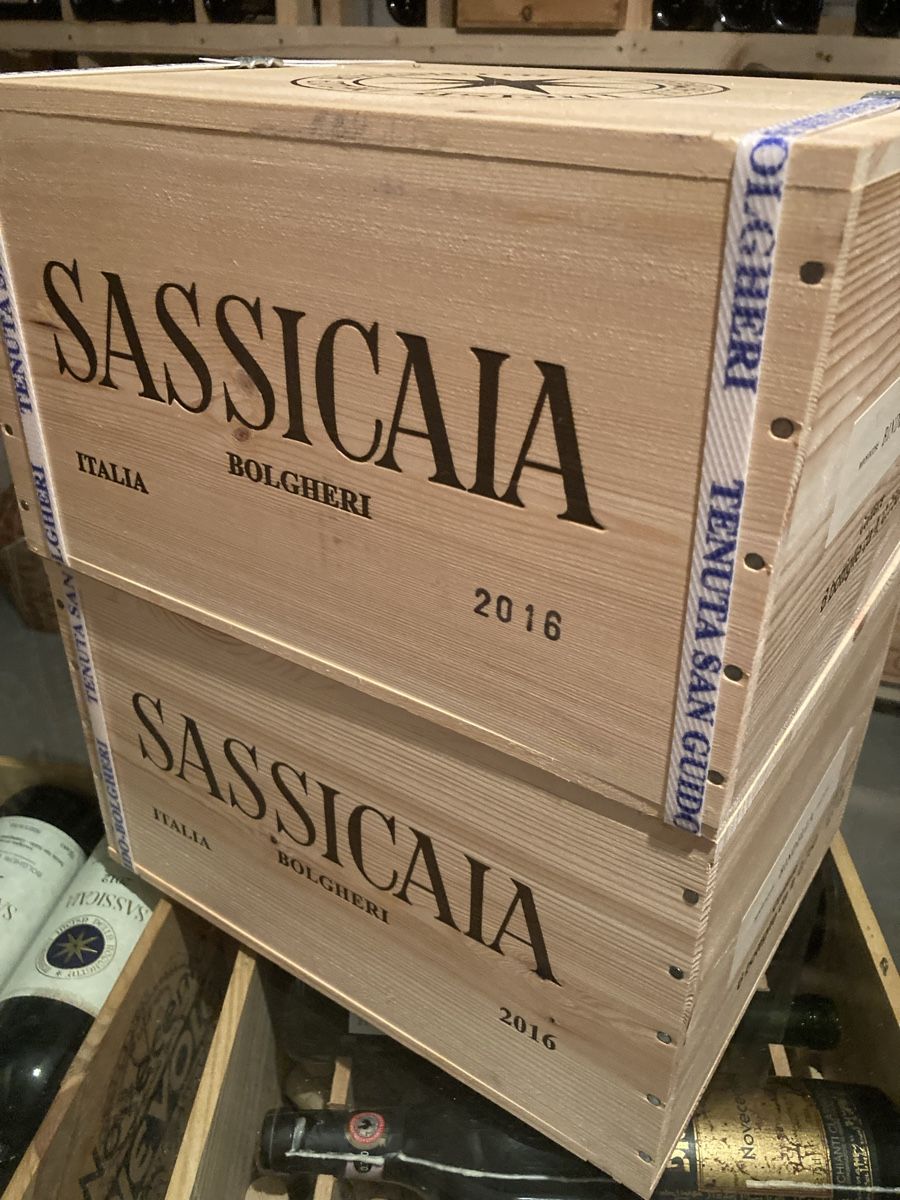 Sassicaia Vino: 12 Flaschen Sassicaia 2016 – Nuovo e nell'imballaggio originale da Roggwil BE venduto da Maui2000 1