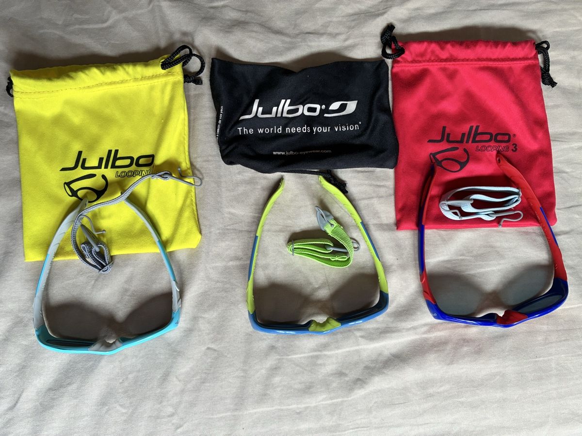 Julbo Occhiali & Lenti: Julbo looping Kinder Sonnenbrillen 1-2-3 – Usato da Charmey (Gruyère) venduto da Guana_marge