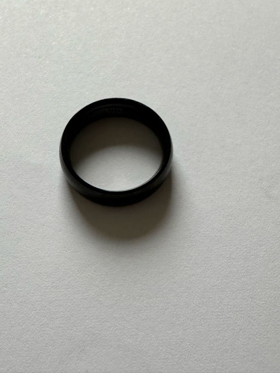 Anelli: Titan Ring schwarz Durchmesser 22mm gebraucht  – Usato da St.Gallen venduto da sangi56 1