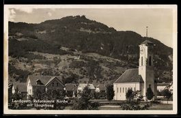 AK Landquart, Reformierte Kirche mit Umgebung