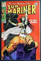 SUB-MARINER 9 SERPENT CROWN 🔑 KEY KING NAGA 1ST MARVEL 1969