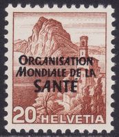 OMS SBK-Nr. 3 (Landschaftsbilder, 1948) postfrisch **
