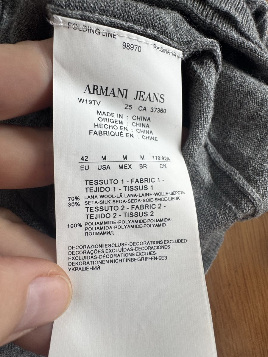 Armani Maglioni & Felpe: Pullover Armani Jeans  – Usato da Rapperswil SG venduto da Hel_rpq5 3