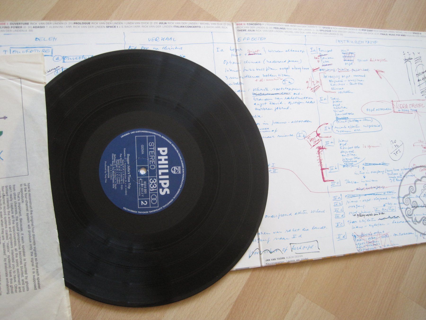 Dischi in vinile: Ekseption Beggar Julia's Time Trip  LP – Usato da Gossau SG venduto da Noryflory 2