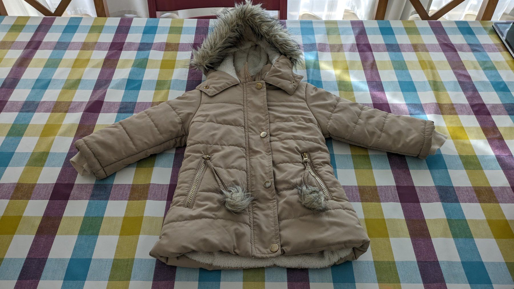 Giacche & Cappotti: Wunderschöne Jacke von TIAMO  mit Teddyfutter - 92/98 – Usato da Staufen venduto da Fleby84