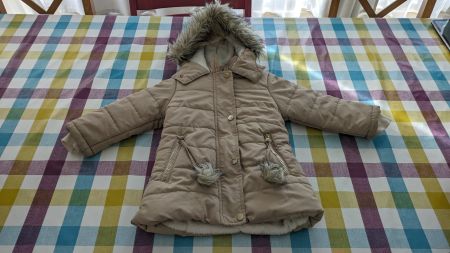 Wunderschöne Jacke von TIAMO  mit Teddyfutter - 92/98
