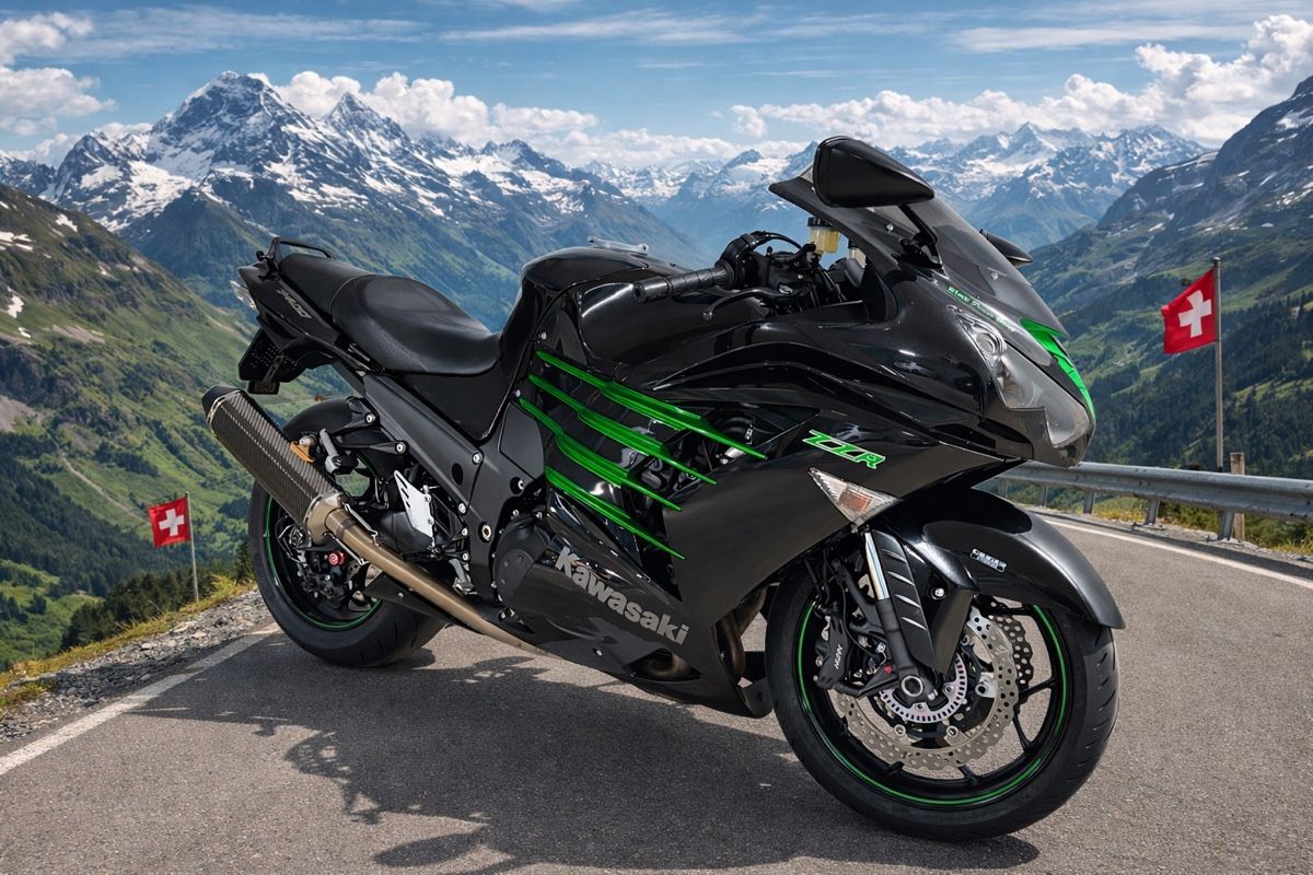 Kawasaki Strada: Kawasaki ZZR1400 Special Edition – Usato da Bargen BE venduto da FreddyLayher 3
