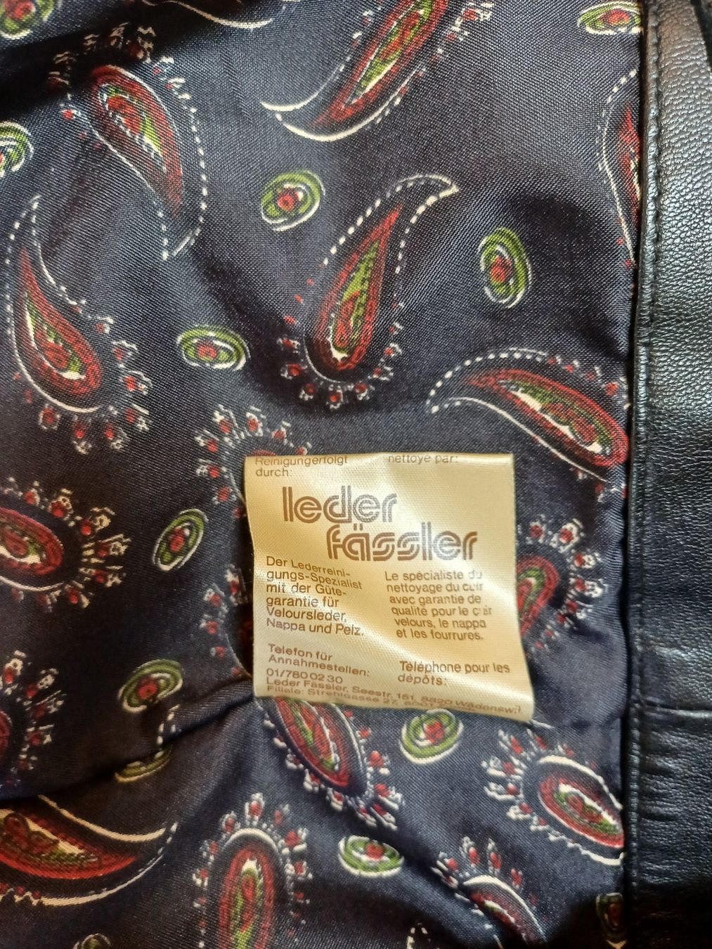 Vestes: Echt-Lederjacke Damen retro/vintage – D'occasion à Rüegsbach par Urs9990 3