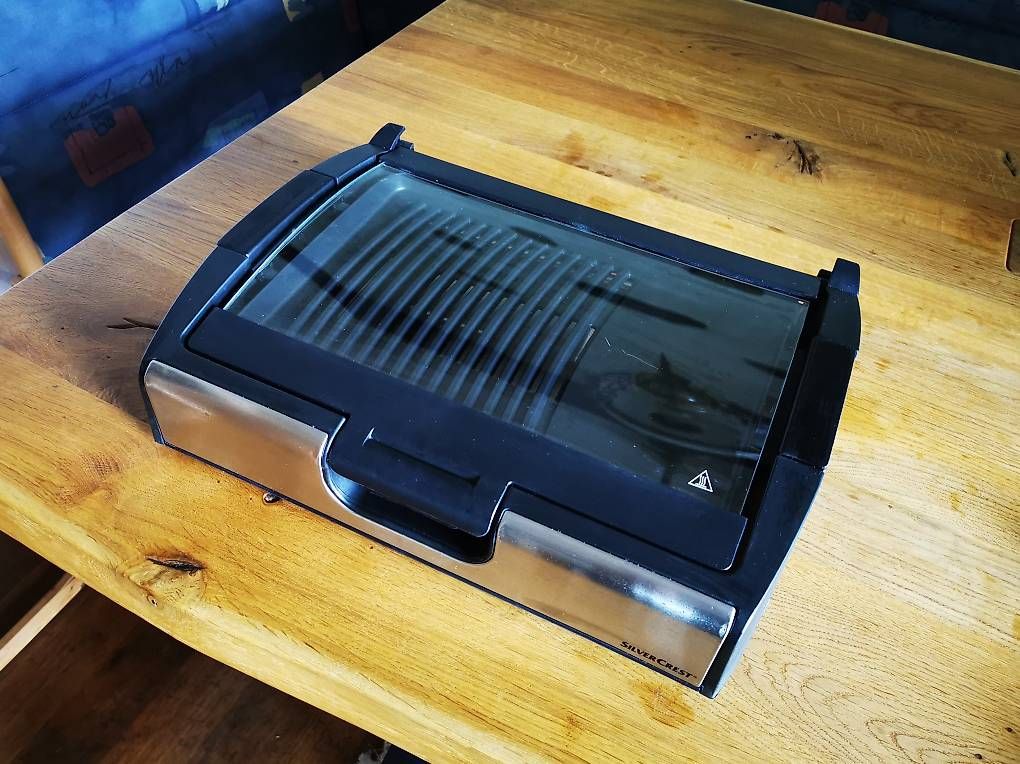 Grills: Tischgrill mit Glasdeckel – Neu (gemäss Beschreibung) aus Dachsen von bea_jvs2 1