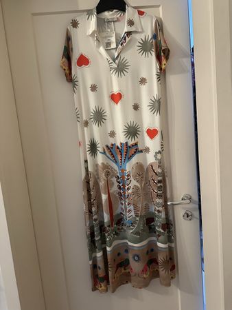 Damen Sommerliche Maxi Kleid Gr38:40