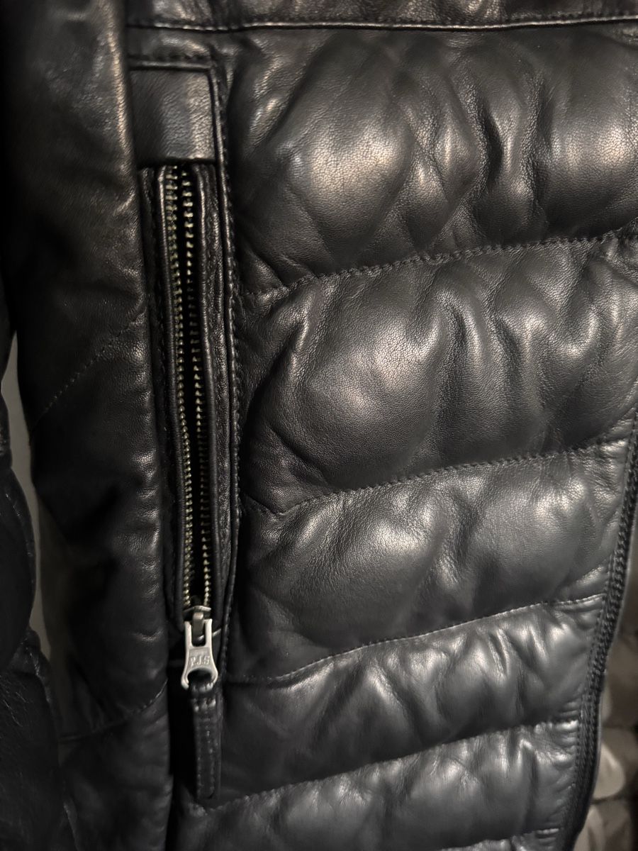 Parajumpers Cappotti: Parajumpers Ledermantel Schwarz Gr.L – Usato da Zürich venduto da NNK28 5