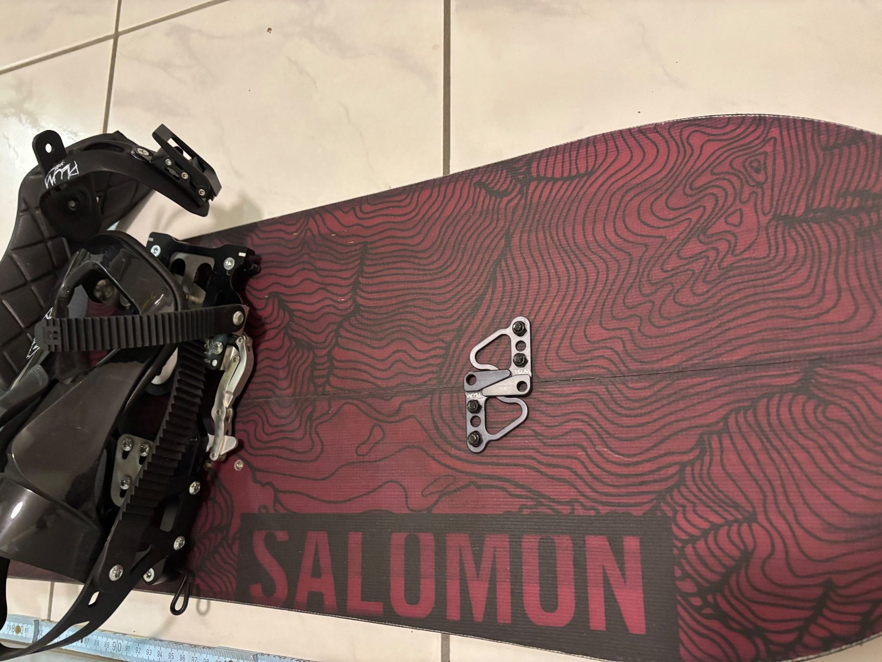 Salomon Boards: Salomon Pillow Talk Splitboard mit PLUM-Bindung – Gebraucht aus Adligenswil von Aliliolin 1