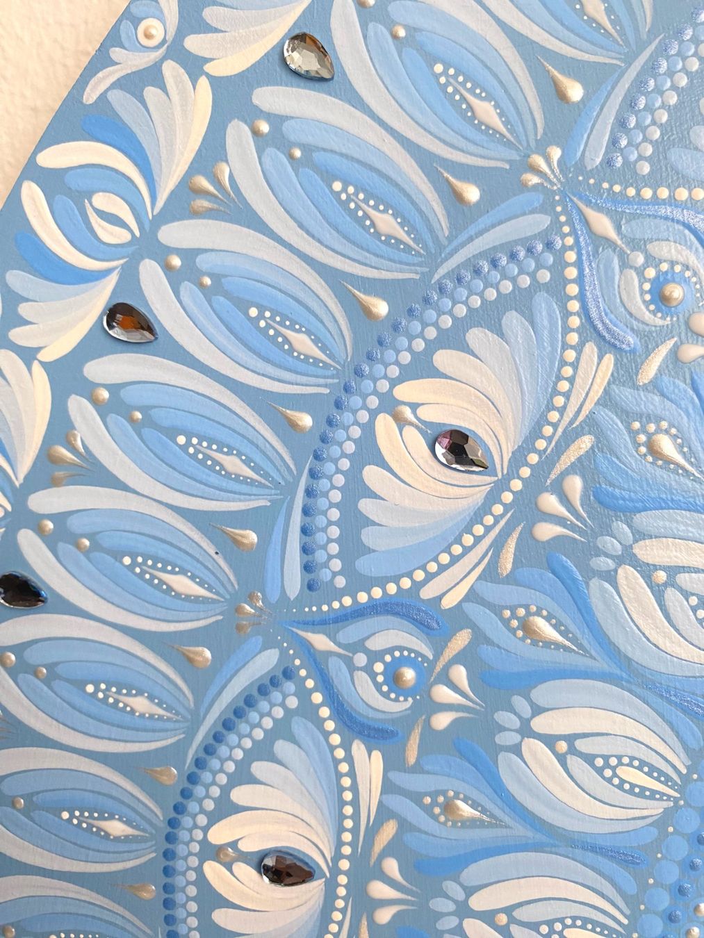Dipinti: Mandala auf Holz, Mandala Bild, Gemälde, Geschenk, Kunst – Nuovo e nell'imballaggio originale da Fanas venduto da Omibia 5