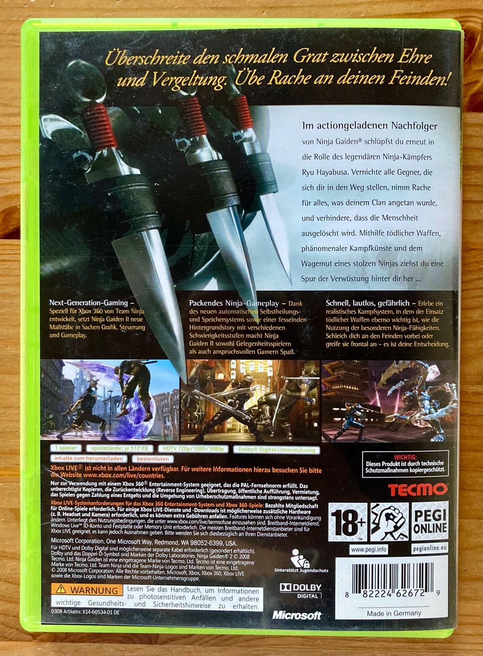 Microsoft Giochi: Ninja Gaiden 2 - Xbox 360 – Nuovo (secondo la descrizione) da Zürich venduto da Djmotionch 3