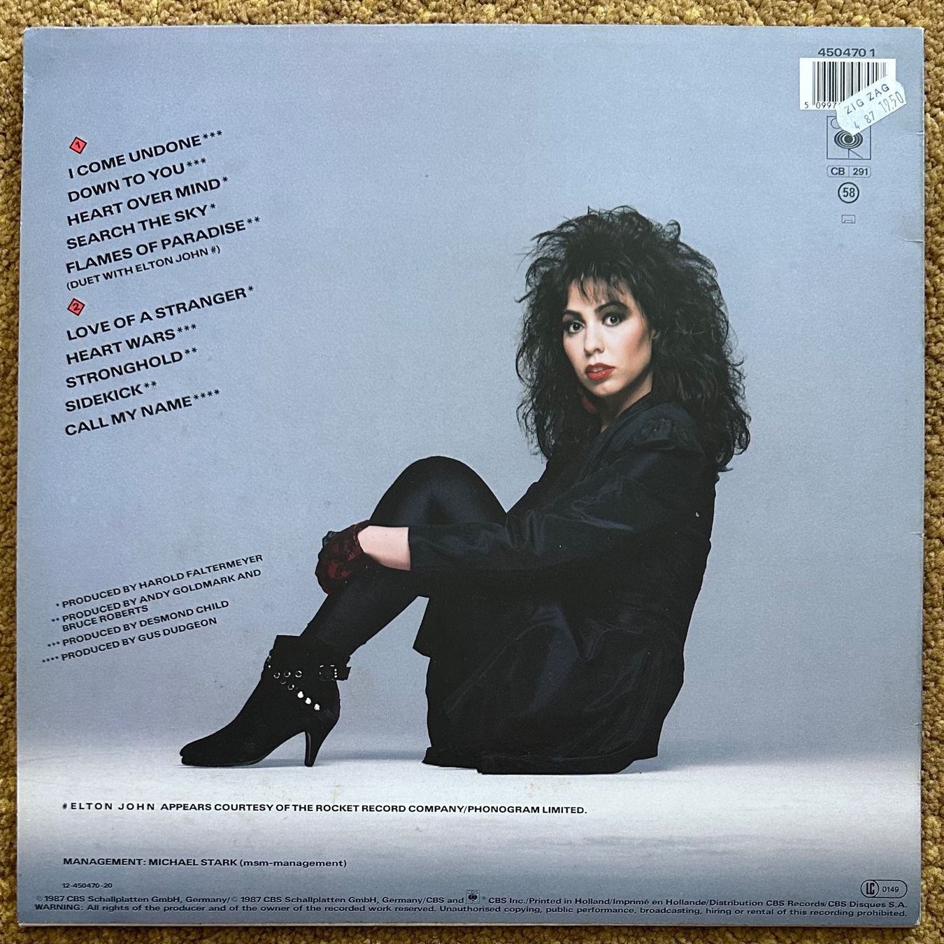 Schallplatten: LP - Jennifer Rush – Heart Over Mind – Gebraucht aus Breganzona von Onairda75 1