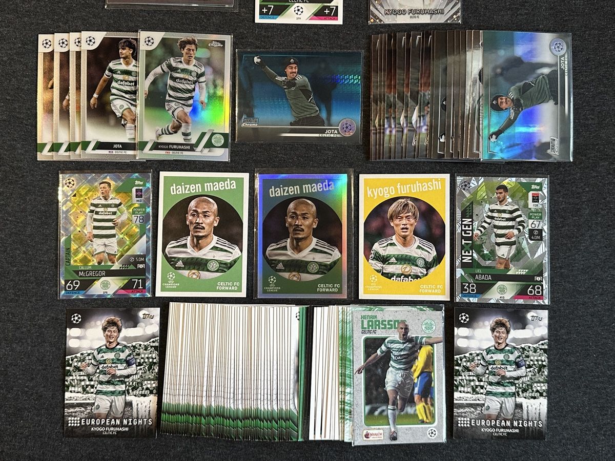 Topps Carte collezionabili: CELTIC GLASGOW SAMMLUNG – Nuovo (secondo la descrizione) da Binz venduto da Cediboy 2