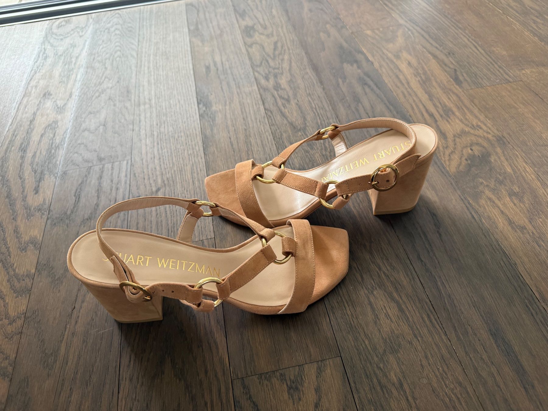 Stuart Weitzman Scarpe da donna: Stuart Weitzman Sandaletten Gr. 38 – Nuovo (secondo la descrizione) da Balzers venduto da Lissi57 7