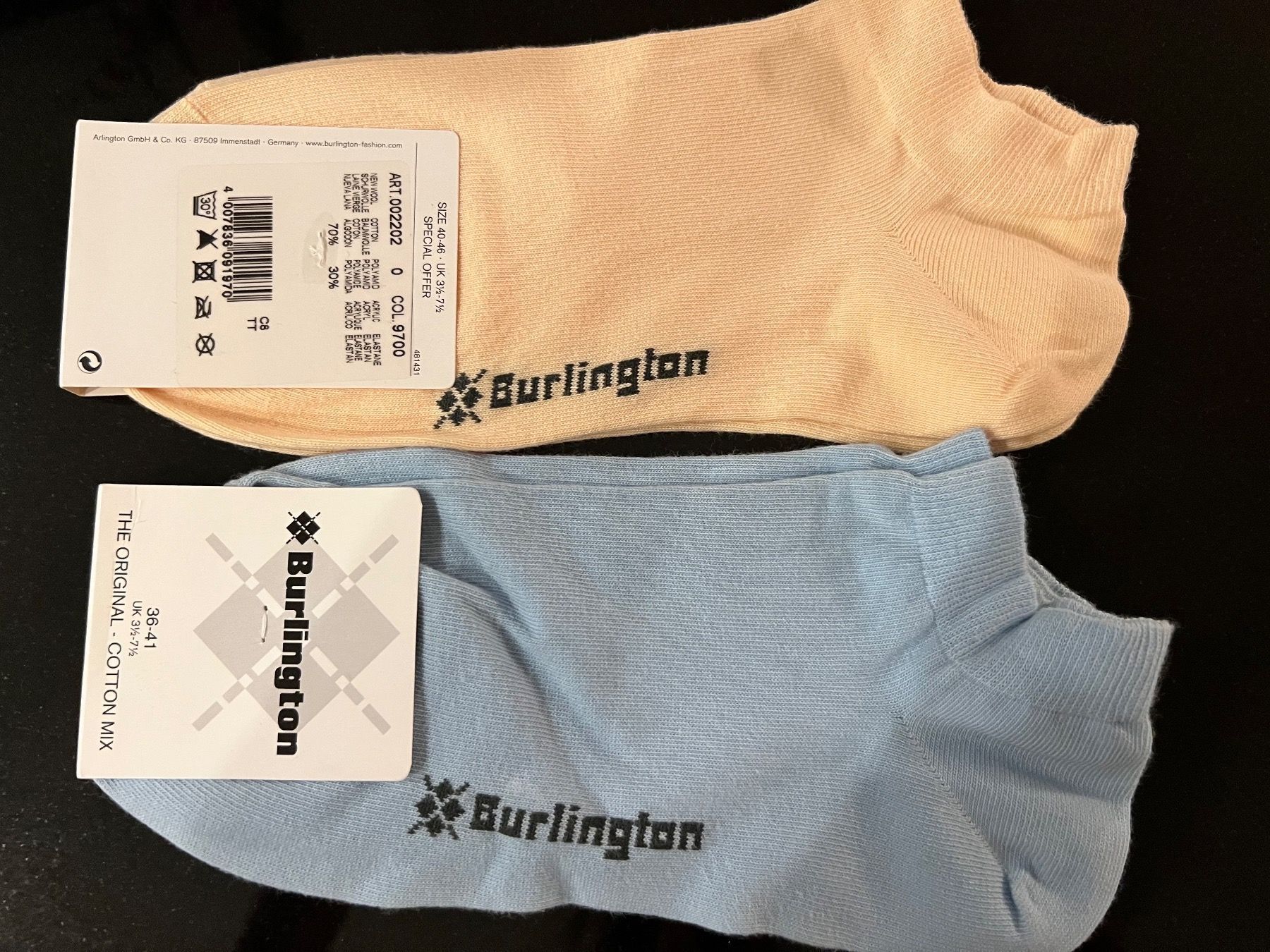 Burlington Calze: Damen Socken Burlington / 15€ – Nuovo e nell'imballaggio originale da Zumikon venduto da DamenFashionShop 2