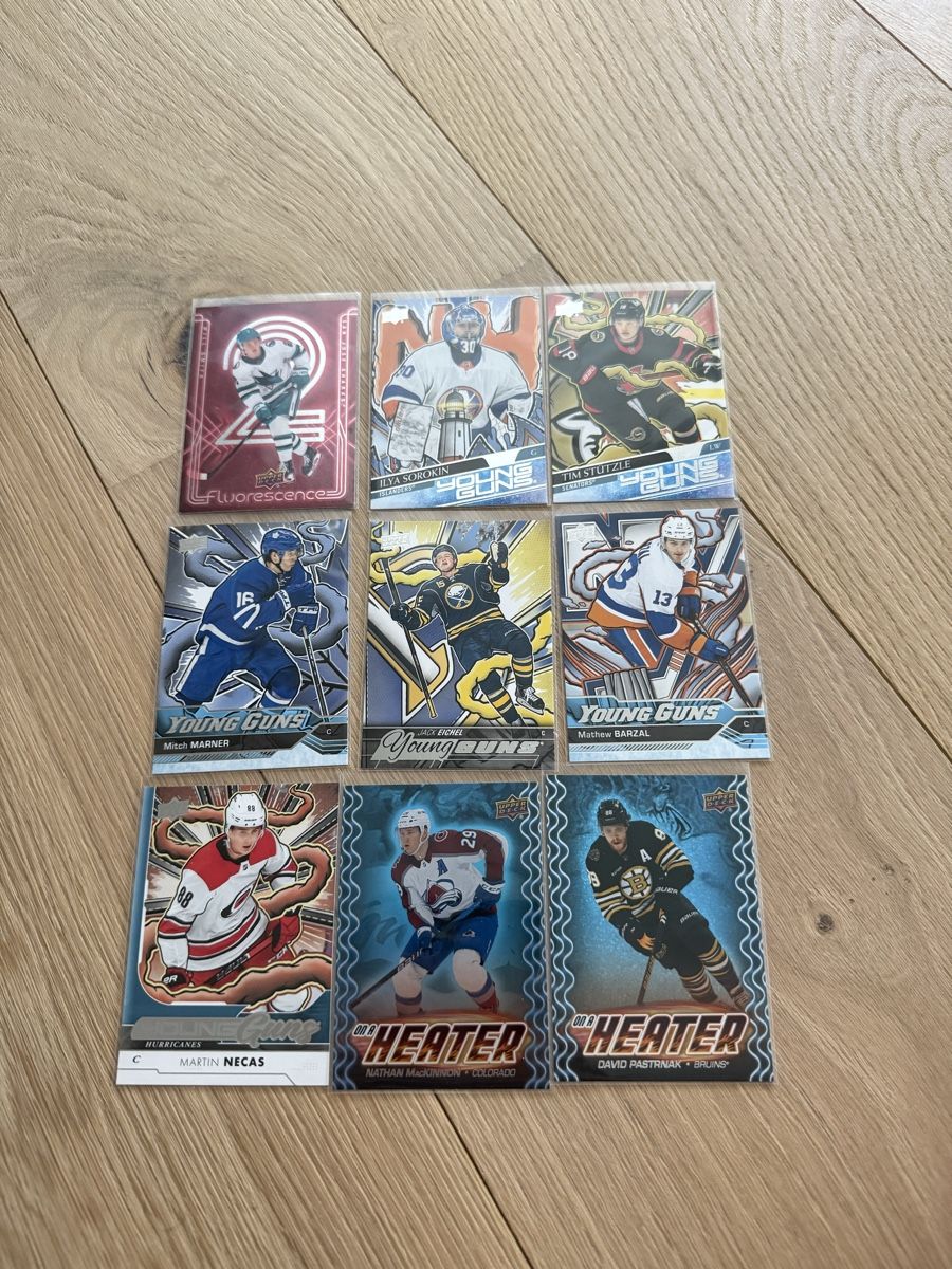 NHL Sammelbilder & Trading cards: 54 Special Upper Deck 24-25 NHL Cards – Neu (gemäss Beschreibung) aus Goldach von Swiizzy27