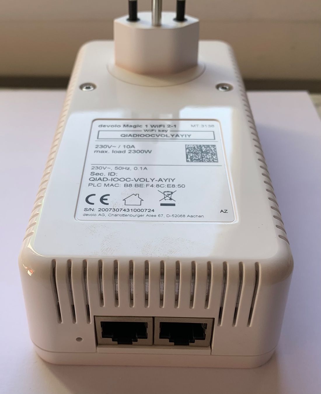 Devolo WiFi: Develo Magic 1 WIFI 2-1 Repeater – D'occasion à Zürich par Apache4 3