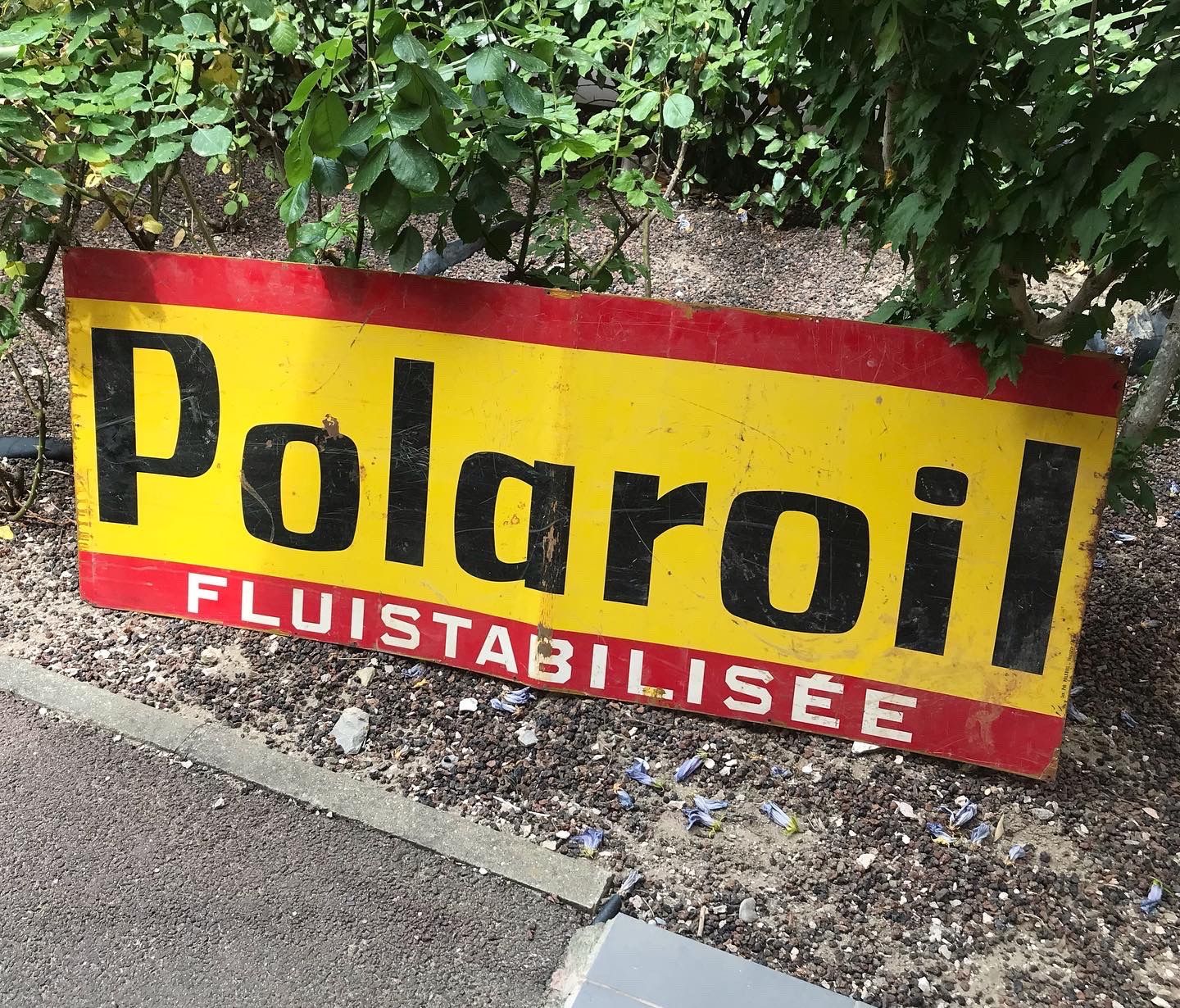 Insegne: Polaroil Blechschild – Usato da Erlinsbach venduto da Stu-ff