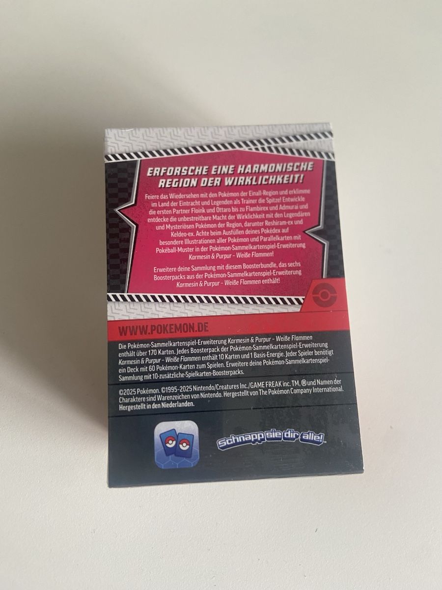 Pokémon Carte collezionabili: pokemon weisse flammen booster bundle – Nuovo e nell'imballaggio originale da Stäfa venduto da JamesO03 1
