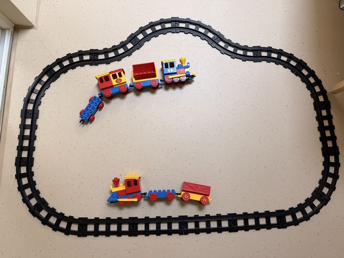 Lego Giocattoli: Lego Duplo Zug / Eisenbahnen  – Usato da uster venduto da amplid02 1