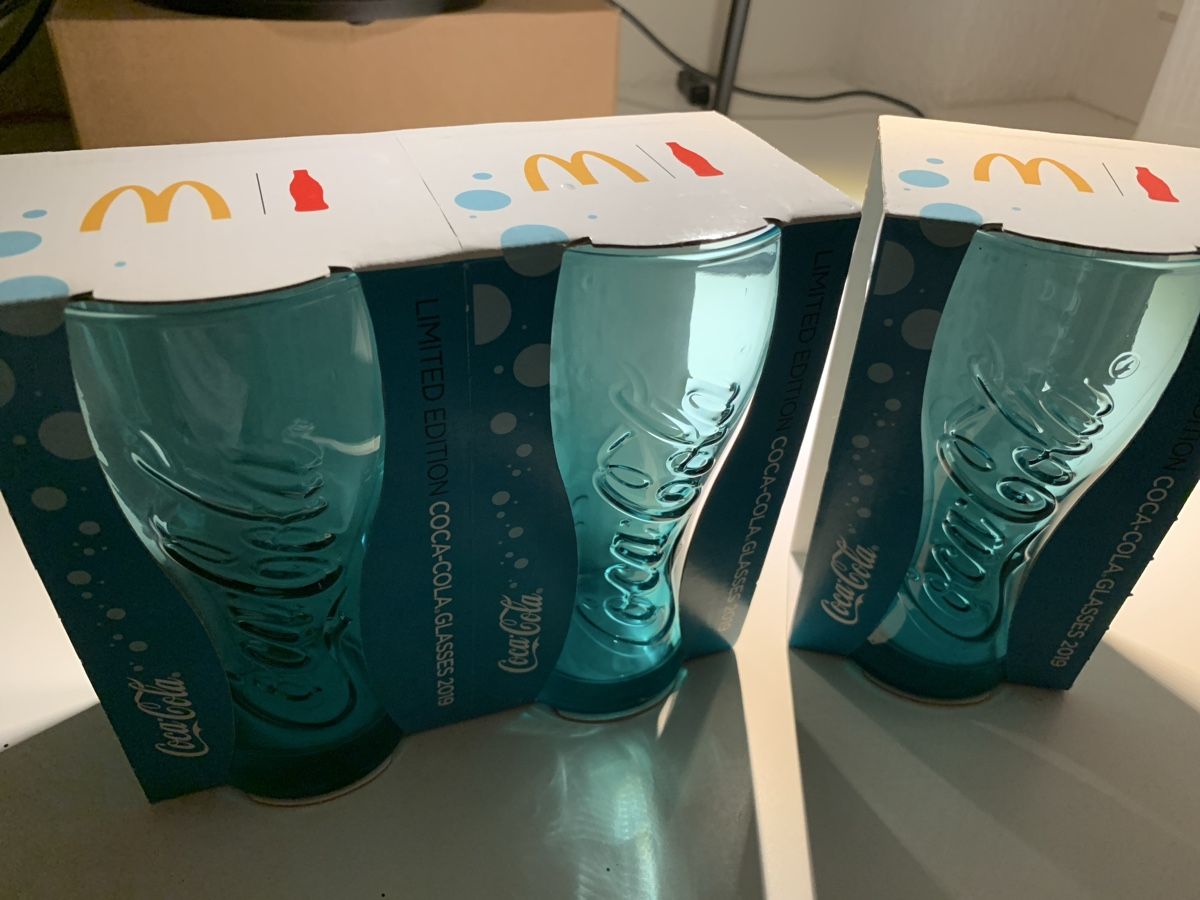 Coca-Cola Gläser: Coca-Cola Gläser 2019 im Set neuwertig – Neu und originalverpackt aus Ebikon von phi_kjk8 2