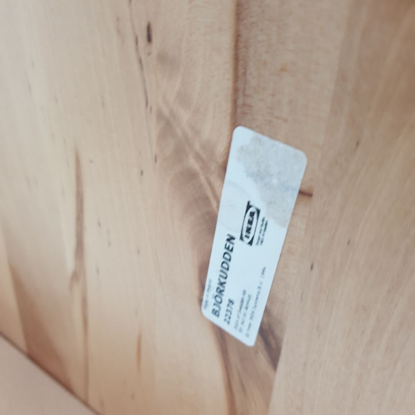 Ikea Set di tavolo e panche: Table haute IKEA Björkudden avec 2x chaises IKEA blanche – Usato da Saxonne (Ayent) venduto da SnowRoof 3