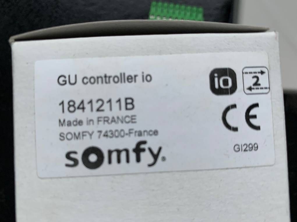 Somfy Sistema di controllo: Somfy  Funkschalter GU controller io 1841211B – Usato da Grindel venduto da agn_5dsn
