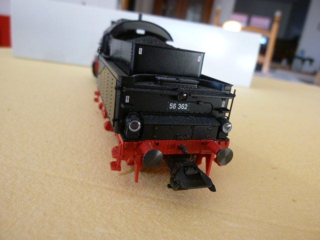 Märklin Modellini di ferrovie: Märklin Dampflok BR 56.2-8 H0 – Usato da Zeglingen venduto da nugeli 4
