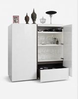 Moderner Design Schrank, Hochglanz weiss, Top Zustand!