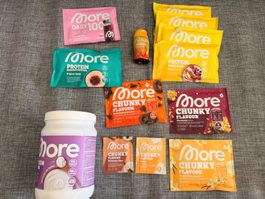 More Nutrition Bundle 14 Produkte iced coffe zerup porridge