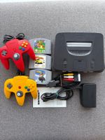 Nintendo 64 N64 + 2 Controller + Super Mario 64 + mehr