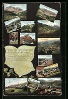Wildhaus, Ortsansicht mit Schafberg, Lic