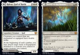Halvar, God of Battle // Sword of the Realms - MtG - EN