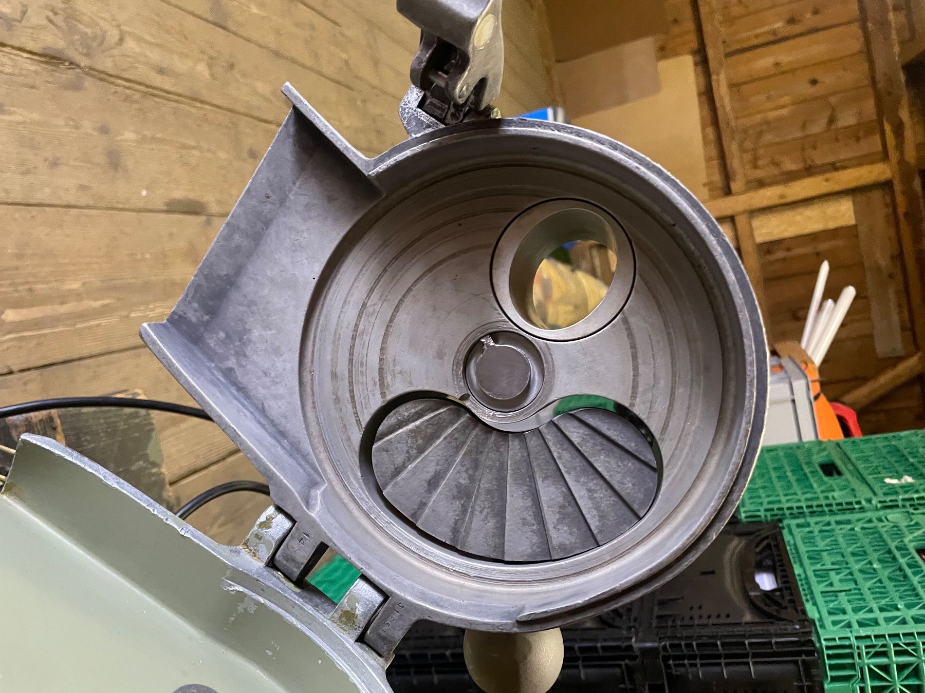 Brunner Anliker Elettrodomestici da cucina: Brunner/Anliker Schneidemaschine vier Scheiben – Usato da Bern venduto da rockabilly86 1
