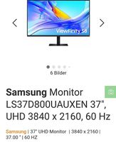 Samsung Monitor Viewfinity S8 37 Zoll · 4K UHD · USB-C