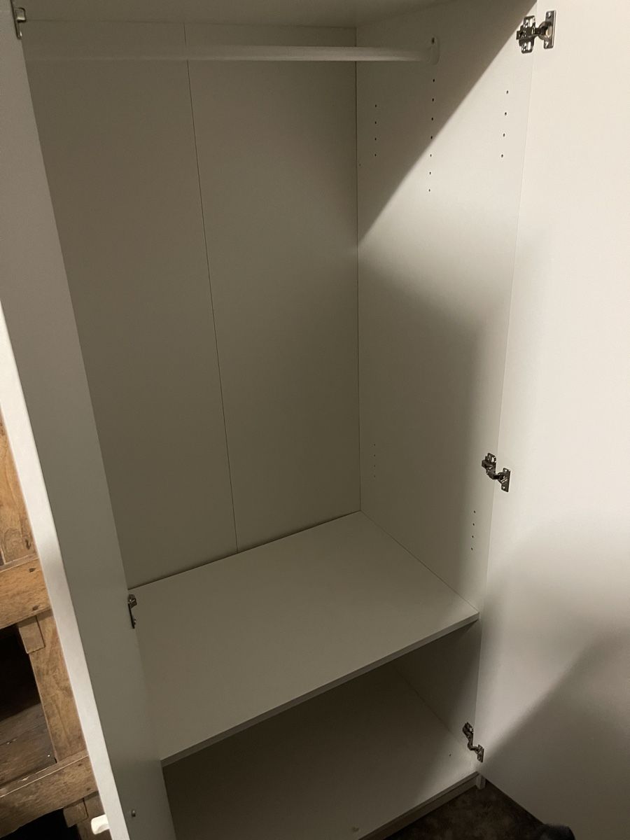 Ikea Armadi: Ikea Kleppstad Kleiderschrank weiss – Usato da St. Gallen venduto da fundstaette 1
