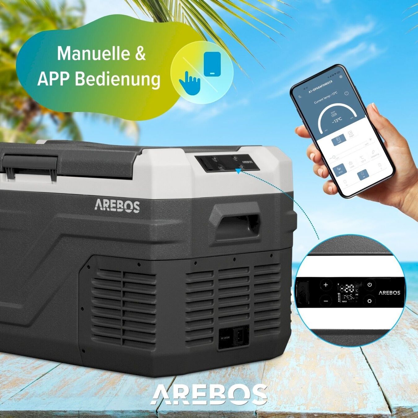 Réfrigérateurs et refroidissement: AREBOS Kompressor Kühlbox 26L – Neuf avec emballage d'origine à Bottighofen par zaap 4